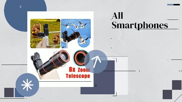 Exxelo (Today Only with 14 Year Warranty) 8X Zoom Telephoto Lens