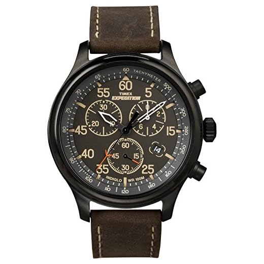 Timex Expedition - Reloj cronógrafo de 43mm para hombre T49905