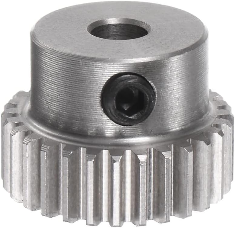 HARFINGTON Pinion Gear 3mm Bore 28T Mod 0.5 Stainless Steel Spur Diff Differential Motor Gear RC Car Replacement Parts