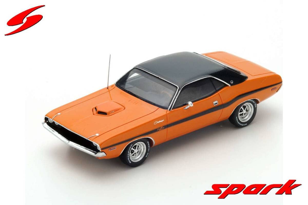 Amazon | スパークモデル 1/43 1970 ダッジチャレンジャー 426 ヘミ