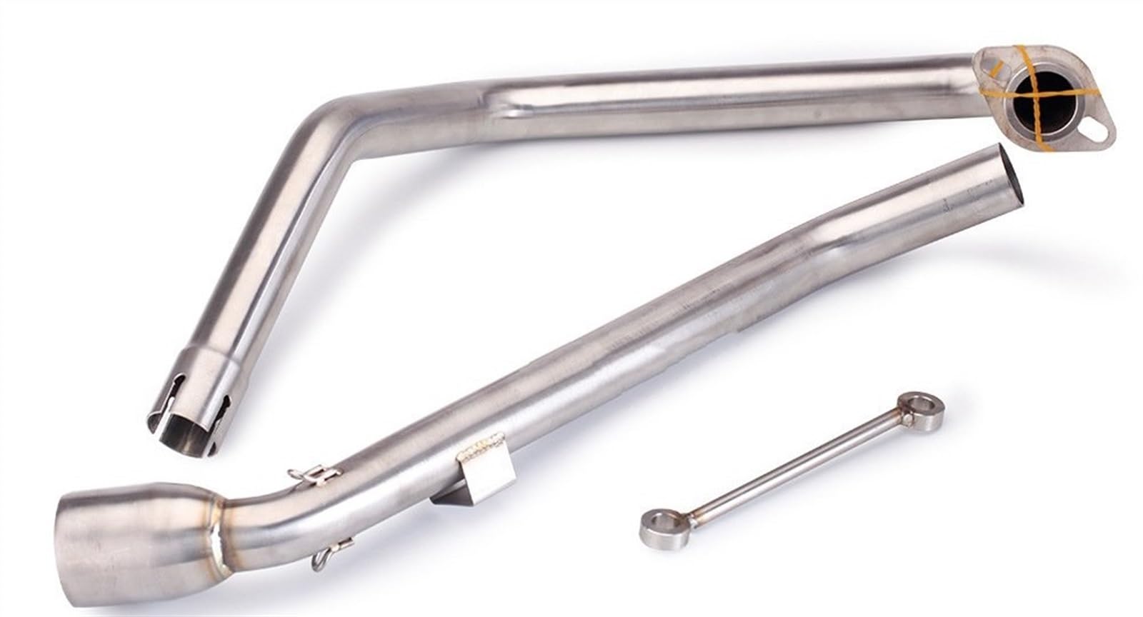 Tuyaux d'échappement FZS150 tube de liaison avant contre la rouille et les fuites