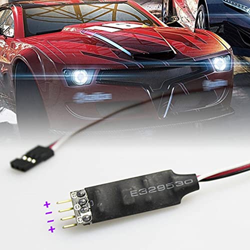 Control de luces RC desde el mando sin soldar usando el modulo interruptor CH3 plug and play 4