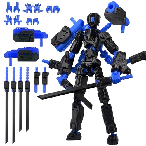 8 inch T Assembly Completed Action Figure, 3D Printed Multi-Articular 13 by PkghoKids - Used condition - US$12.37