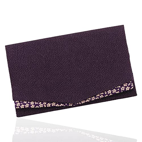 大一創芸 スタイルふくさ センターふくさ 慶弔両用 女性 男性 袱紗 結婚式 紫 金封袱紗 日本製 ちりめん おしゃれ 葬式 冠婚葬祭 祝儀 香典 ふくさケース フォーマル 社会人 国産 日本産 紫 DOF02-02