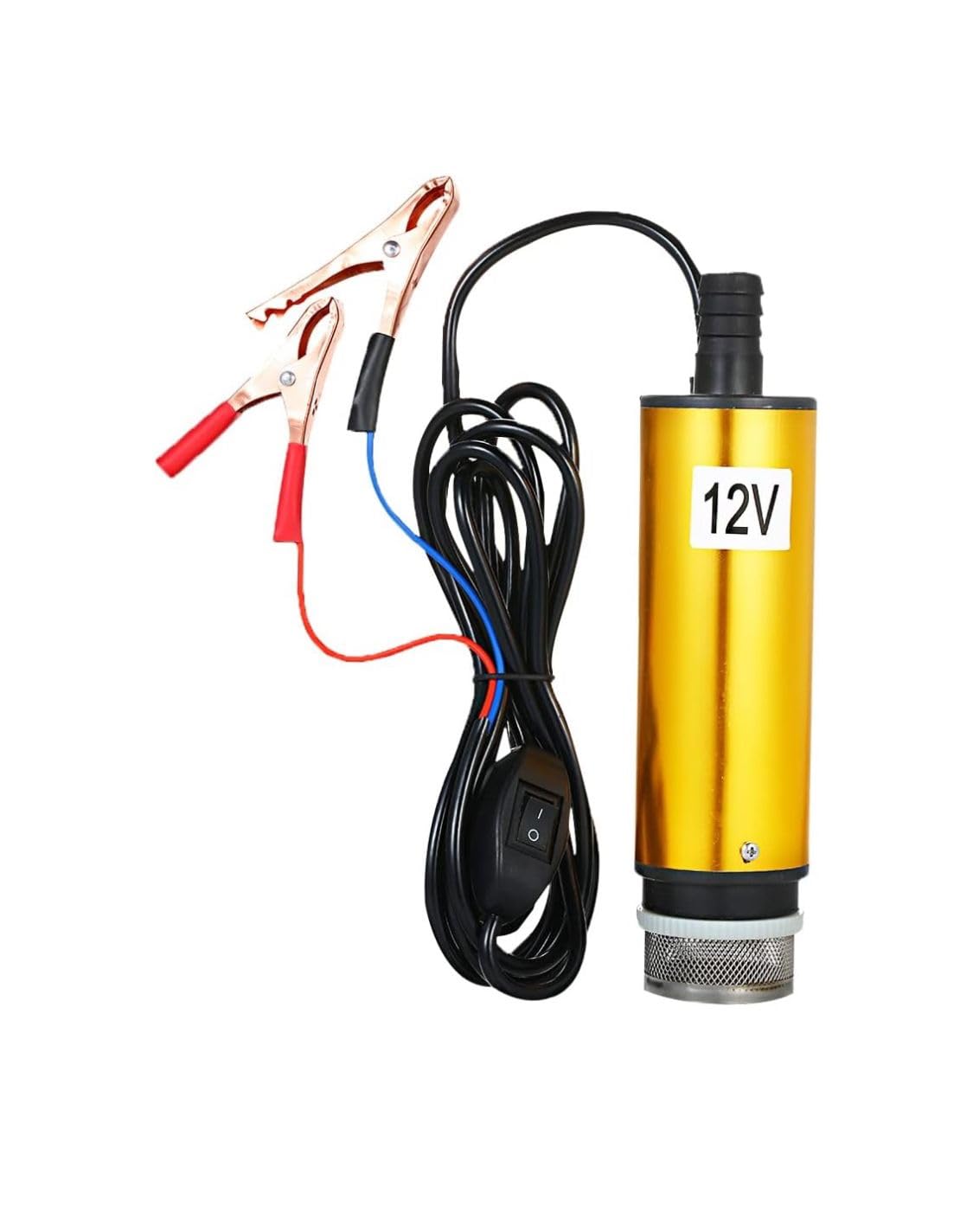 Asian Pumps & Machineries Stainless Steel 70W Diesel/Oil Water Transfer Dc 12v Submersible Multipurpose Pump with Filter dia 38mm Outlet 16mm Flow 30L/min for Cars, Camping Vans and Cans Refiling (B0D5HH9BM3) Amazon Price History, Amazon Price Tracker
