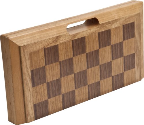 Chambers Street Wooden Chess, Checkers & Backgammon Combination