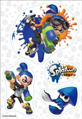 Amazon スプラトゥーン クリアステッカー 2 B ボーイ アニメ 萌えグッズ 通販