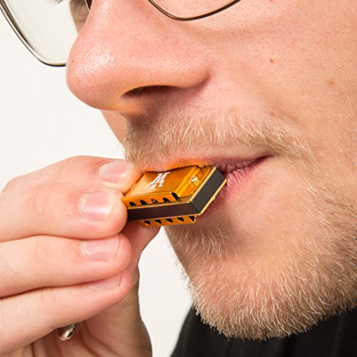 Funtime Gifts-Le Plus Petit Harmonica du Monde avec Un Porte-clés, PL7820, doré - Les Beatles, Paul McCartney, John Lennon, RIngo Starr, George Harrison Funtime Gifts-Le Plus Petit Harmonica du Monde avec Un Porte-clés, PL7820, doré – Image 4