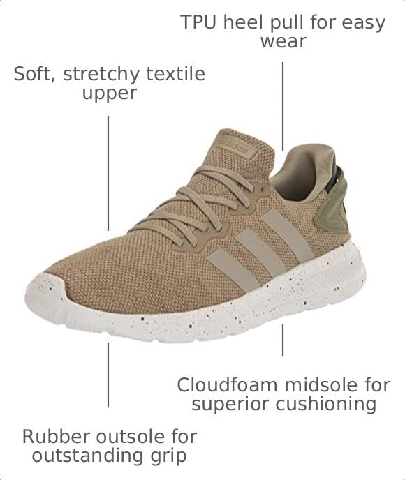 Image of Adidas Mens Lite Racer BYD 2.0 Trail Running ShoesTrail Running Shoe