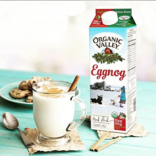 Organic Valley Ultra Pasteurized Organic Eggnog, 1 Quart