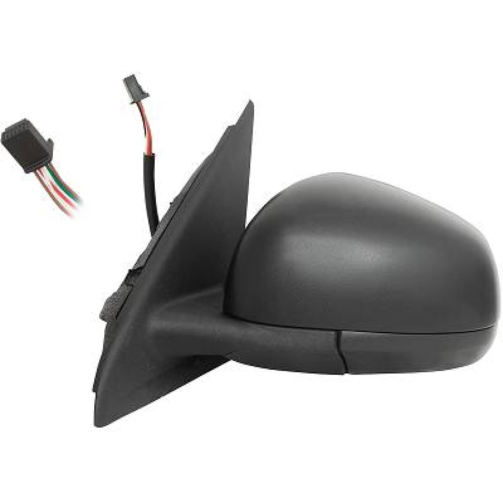 DIEDERICHS 4483225 Espejo retrovisor asférico espejo completo para ajuste elect. espejo calefactable izquierda Compatible con RENAULT Twingo 3 Hatchback BCM, BCA, SMART FORFOUR Fastback 453