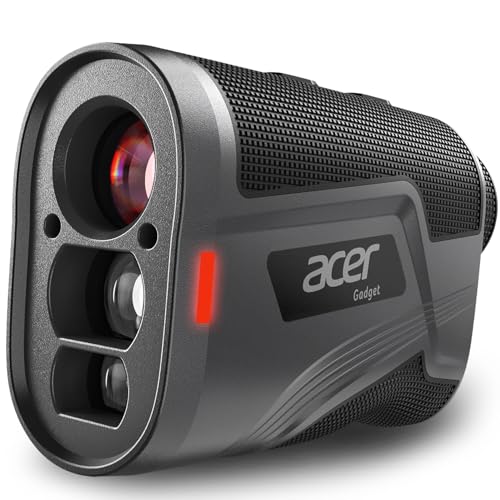 Image of Acer Gadget Golf Rangefinder with Slope - 800 /1200Yards Range Finder for Hunting, 6X Magnification with Flag Pole Locking Vibration, Rechargeable Battery with Magnet Stripe, Golf Accessories for Men