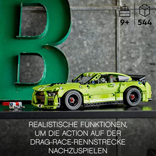 LEGO 42138 Technic Ford Mustang Shelby GT500, Modellauto-Bausatz, Spielzeugauto, Rennauto für Kinder und Teenager mit AR… – Bild 3