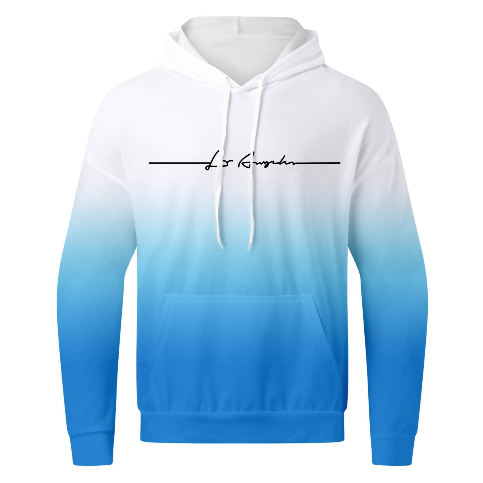 Generisch Chándal para hombre, juego holgado, chándal con bolsillos, traje de deporte, traje, manga larga, traje de casa, traje de ocio, sudadera con capucha y pantalones de jogging, ropa de deporte