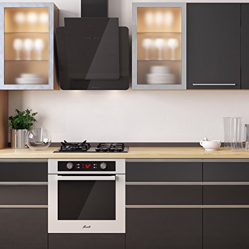 Fornelli Einbau Multifunktion Großraumbackofen 70 L, FEA 60 BELCANTO IX / 60 cm / 8 Funktionen Digitaler Timer LED… – Bild 4