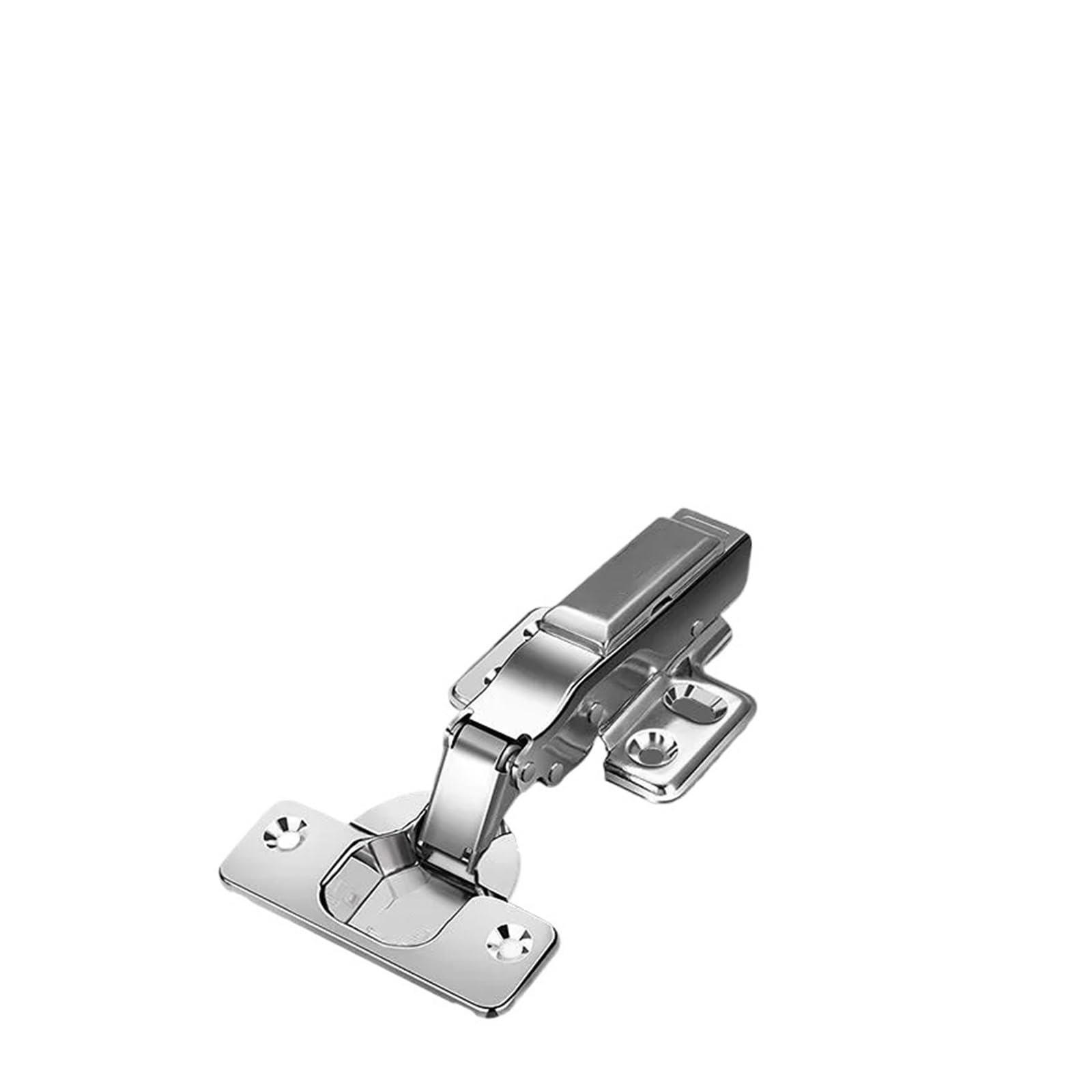 Charnière hydraulique Half Cover en acier inoxydable premium pour meuble d'armoire