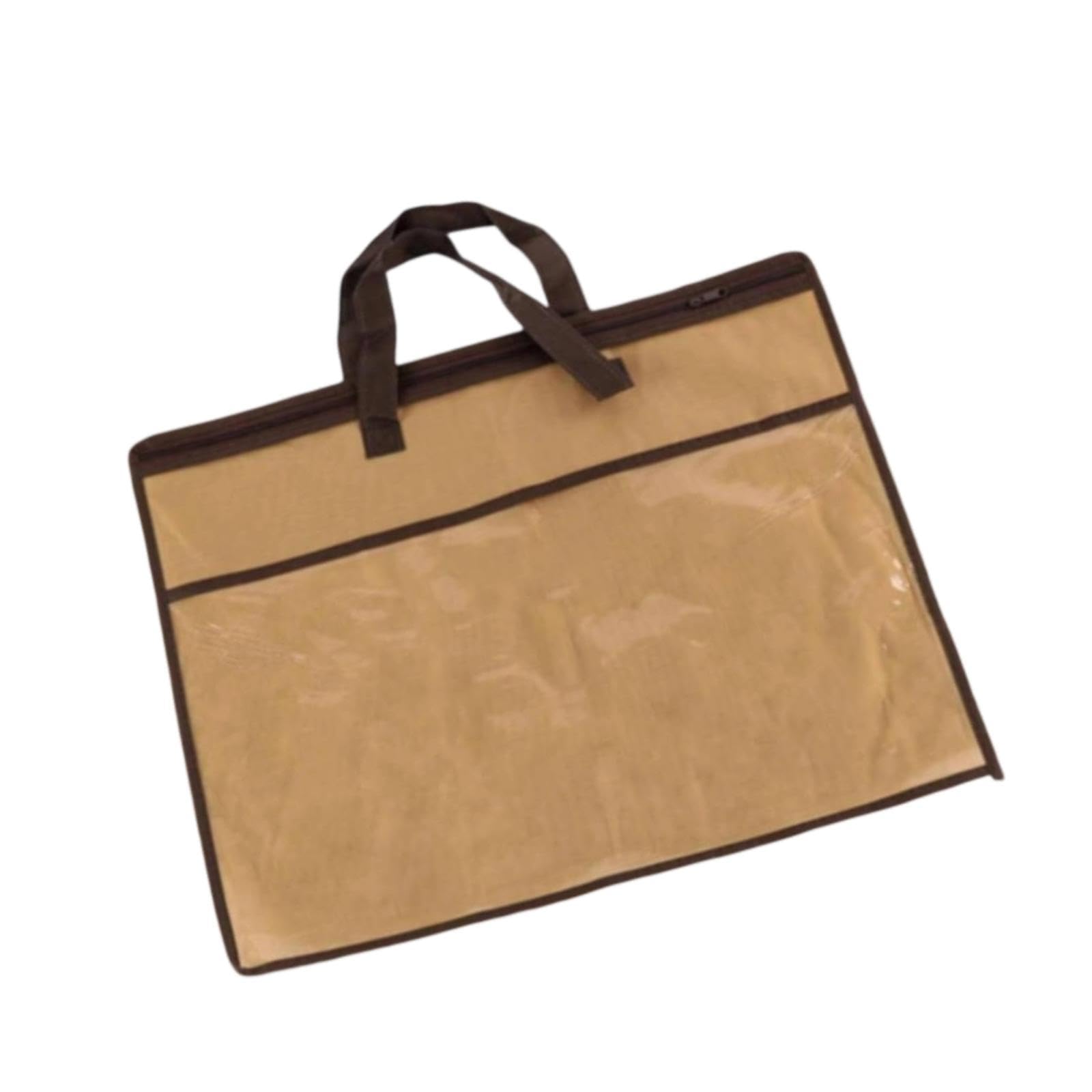 Bothyi Closet Organizer Blanket Storage Bag Comforter Storage Bag Clothing Organizer for Bedding Duvet Clothes Pillows Linen Sweater, 45x45cm