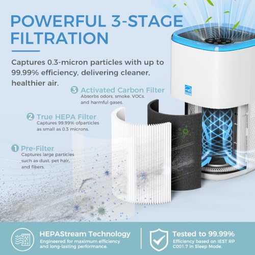 Amazon – AROEVE Air Purifier for Home Large Room, 145 CFM, ENERGY STAR, 1078 Sq Ft - image 4