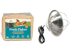 Manna Pro Pine Shavings and Woods Brooder Lamp Bundle: The Ultimate Chicken Coop Solution