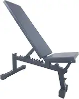 Banco Supino Ajustável Runtter - Preto - 125cm