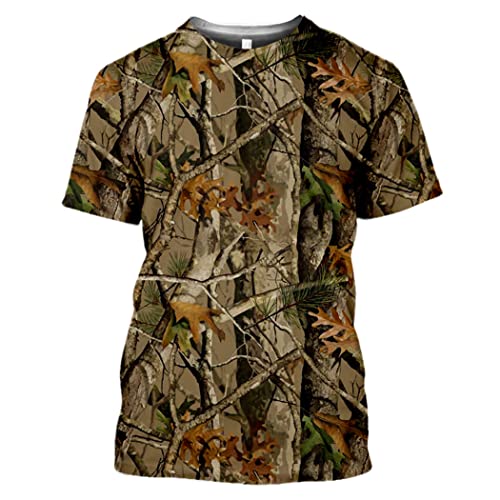 T-shirt d'été décontracté homme imprimé 3D vêtements hauts mode CT78