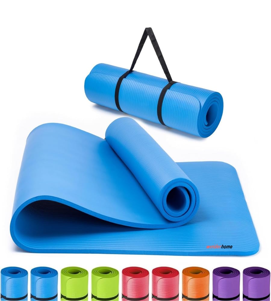 Yogamatte, Fitnessmatte Rutschfest Und Trainingsmatte, Yoga Matte Dicker, Sportmatte Dicke, Gym Matte, Yogamatte Rutschfest, Sportmatte Groß