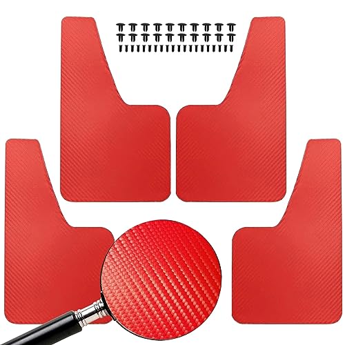 Garde-boue pour Ford Focus ST RS SE - Kit 4 pièces rouge de protection extérieure