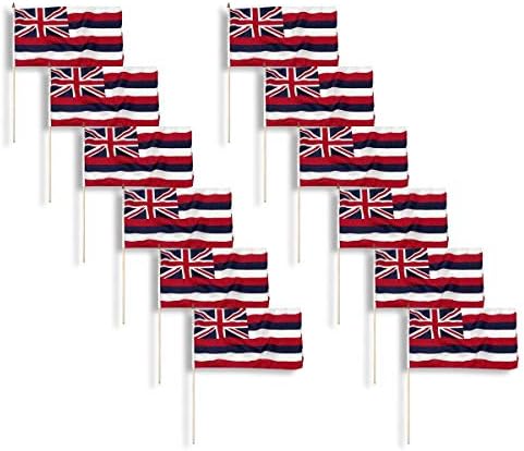 Hawaii Flag 12 x 18 inch (12 PK) image 2