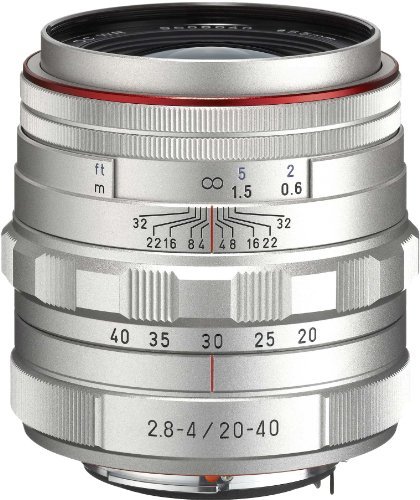 PENTAX Limited lens standard zoom lens HD PENTAX-DA20-40mm F2.8-4ED Limited DC WR Silver [���s�A���i]