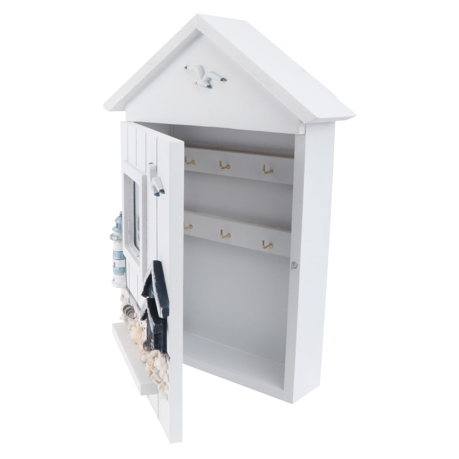 Boîte à clés murale en bois pour ne plus jamais perdre vos clés chez vous