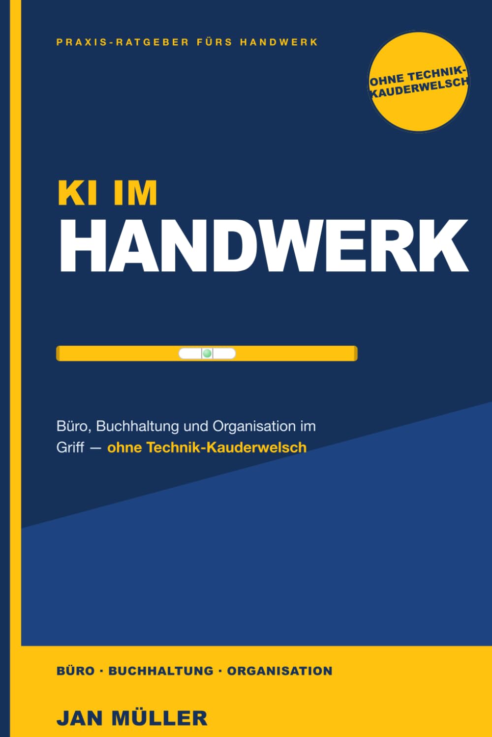 KI im Handwerk: Wie du Büro, Buchhaltung und Organisation in den Griff bekommst — ohne Technik-Kauderwelsch. Und wie du dir am Ende dein eigenes digitales Werkzeug baust.