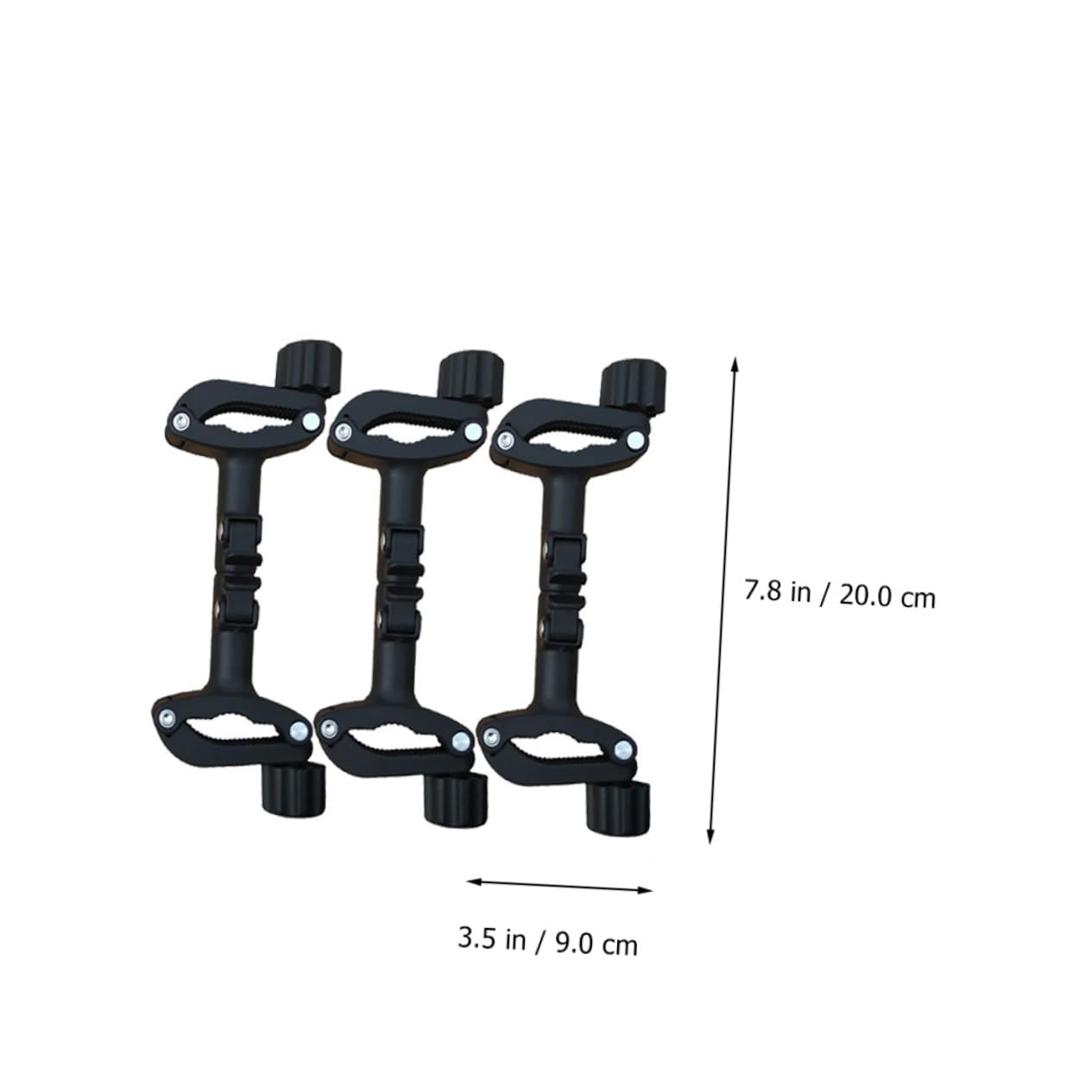 minkissy Conector Ajustable para Cochecitos Gemelos Conectores Desmontables para Carritos Idénticos Accesorio Duradero de Hierro y Plástico para y Cuidadores