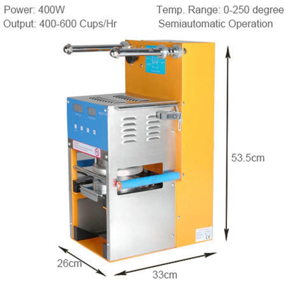 Amazon.co.jp: 商業カップシーリングマシン、400W電動ミルクカップ 