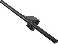 BenQ ScreenBar Pro LED Monitor Light Bar - Ultrawide Glare-Free Illumination, Motion Sensor, Auto-Dimming, Eye-Care USB-C Lamp for Curved & Ultrawide Monitors (Black)