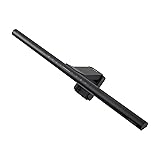 BenQ ScreenBar Pro LED Monitor Lampe – blendfreies Licht, automatisches Ein-/Ausschalten, universelle Klemme, ultrabreite Beleuchtung, einstellbare Farbtemperatur & Helligkeit, Auto-Dimmen, Schwarz