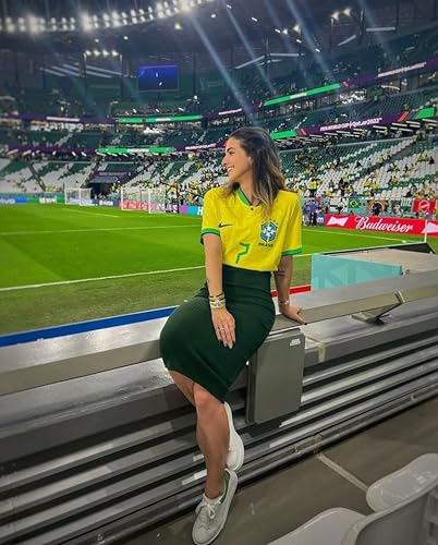 9 Pack Game Day Bracelets for Women Stackable Heishi Beaded Stretch Bracelet Football Sport Fan Bracelet Sports Game Team Jewelry Accessories Gifts3