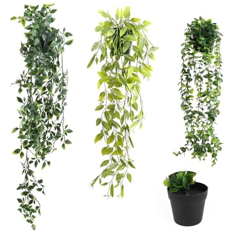 VFANDV Plantes Artificielles Suspendues Cover