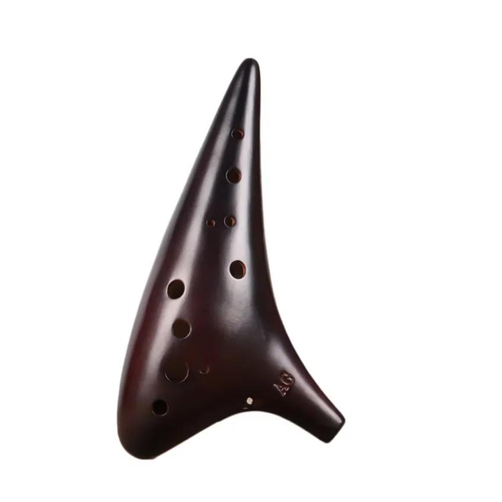 Ceramiczna Okaryna Profesjonalna Ręcznie Robiona Dwunastootworowa Altowa Instrument Do Nauki Dla Początkujących Instrument Okarynowy(Style 2)