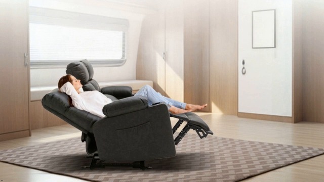 Amazon.com: RIHEREFY 68'' RV Power Loveseat Recliner Sofa with