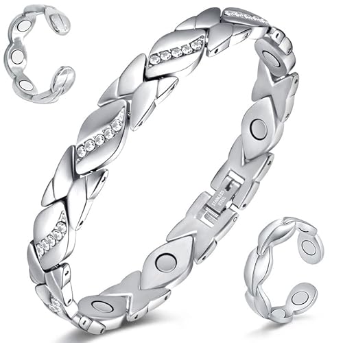 Cigmag Magnetfeldtherapie Armband mit Kristall