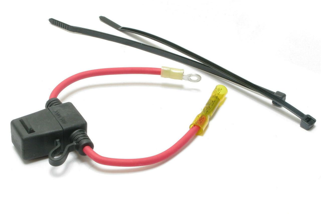 Low Profile In-Line Fuse Holder, 40 Amp