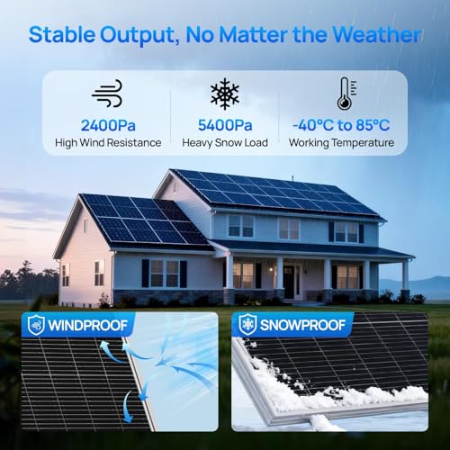 portable solar panel system Bundle