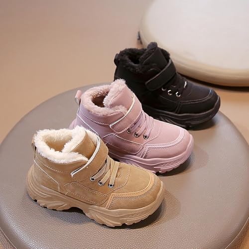 Kids Hiking Boots Toddler Girls Boys Hiking Shoes Water-Resistant Anti-Collision Non-Slip Athletic Outdoor Boots 5