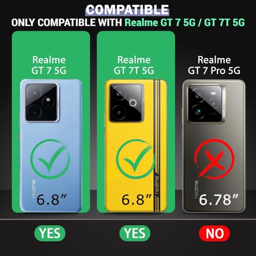 Image of Amazon Brand-Solimo Mobile Cover for Realme GT 7 5G / GT 7T 5G | Full Camera Protection | Liquid Silicon Case | Flexible Bumper Case for Realme GT 7 5G / GT 7T 5G (Red)