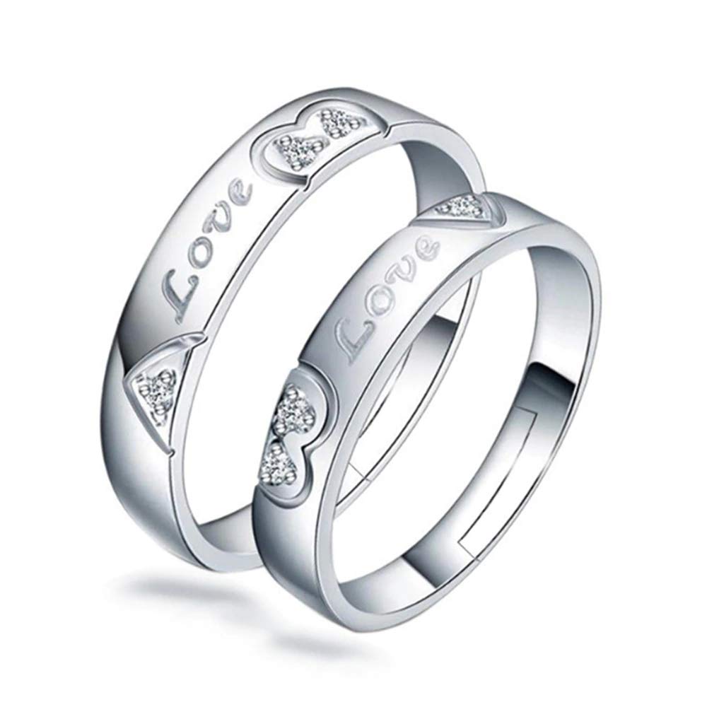 Moneekar Jewels 925 Exclusive Cz Stone Sterling Silver Plated and Cubic Zirconia Adjustable Ring for Men (B08DFZHNLS) Amazon Price History, Amazon Price Tracker