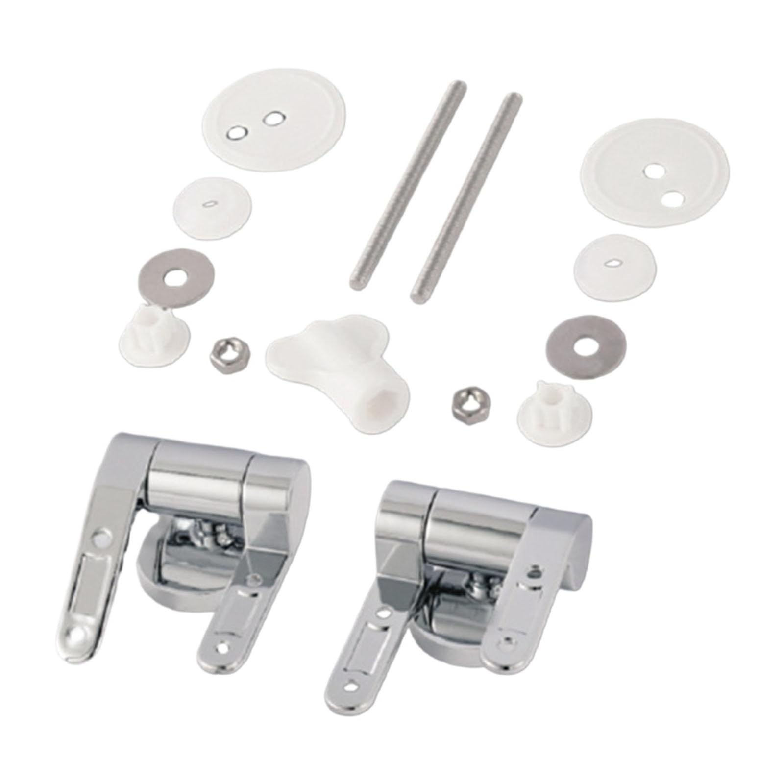 Toilet Hinges Replacement Toilet Seat Hinge Fixing Bracket Cover Mounting Fixed Joint for Kitchen Washing Machine