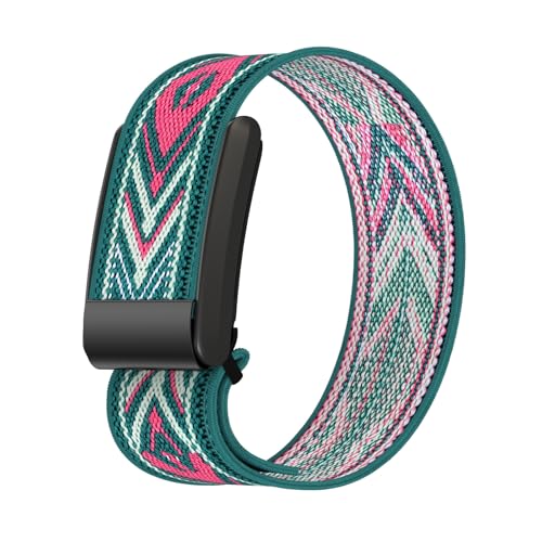 Image of carl vinson Suitable for Whoop 4.0, Nylon Braided Strap Adjustable Bracelet Band for Men and Women