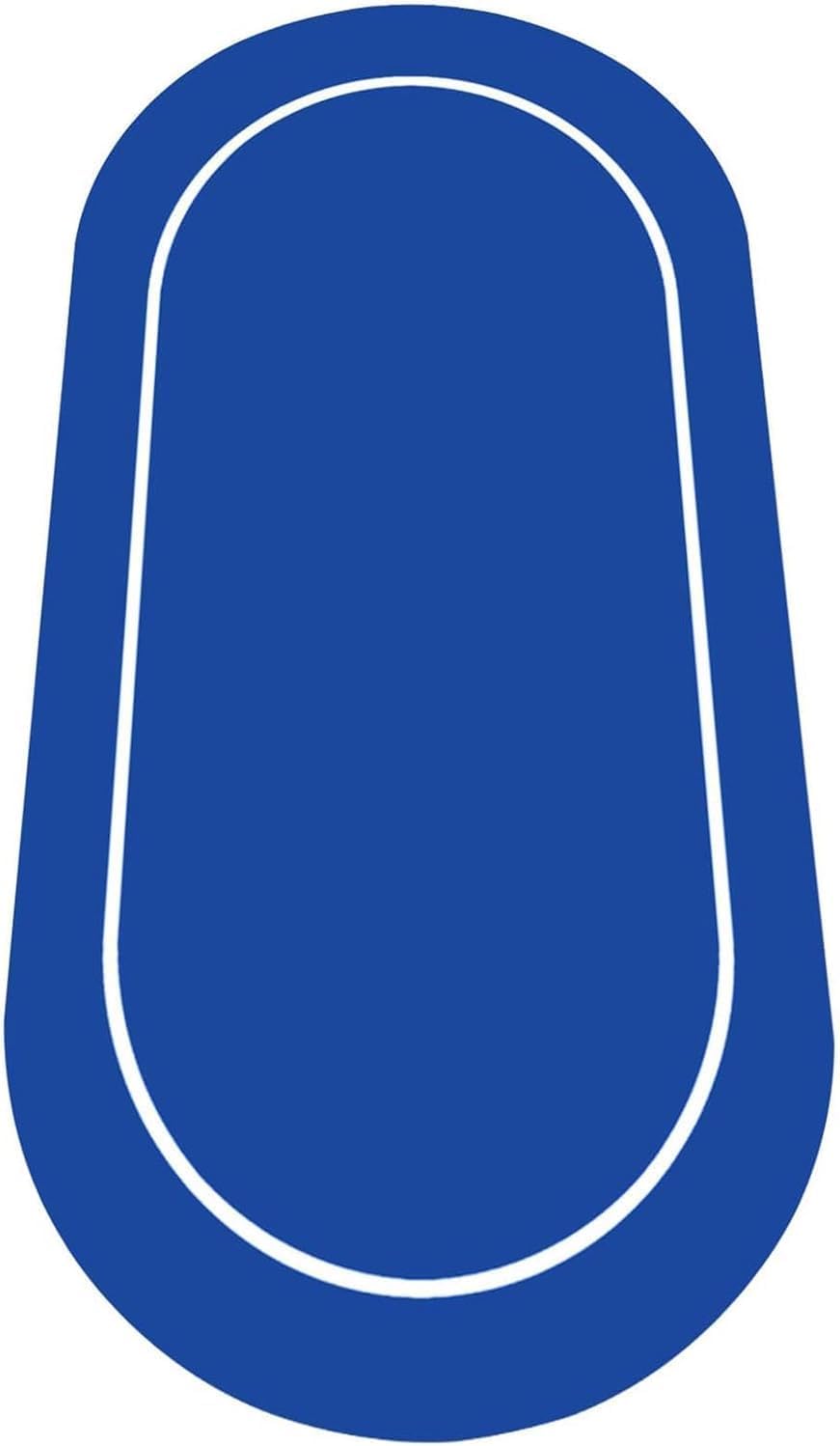 Professional Poker Mat Portable Poker Table Layout Rubber Round Poker Table Top Layout, Folding Professional Casino Roulette Tabletop Layout Mat, Players Game Layout Mat