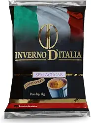 Cappuccino Tradicional Sem Açucar 1 kg Inverno D´Italia