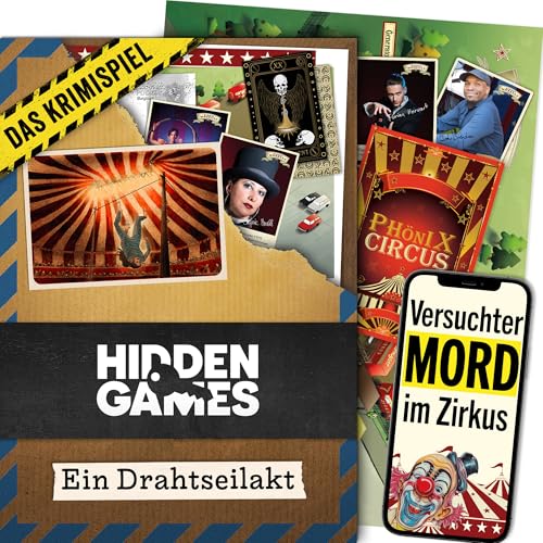 Hidden Games Tatort - EIN Drahtseilakt | Krimispiel | Ermittlerspiel für...